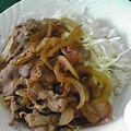 しおとも's cooksnap of when they made 定番メニューをど～んぶりに☆豚しょうが焼.