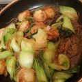 sakurenmam's cooksnap of when they made 【帆立と青梗菜、春雨の中華炒め】.