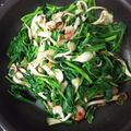みきあらまま's cooksnap of when they made ほうれん草とベーコンのバターソテー.