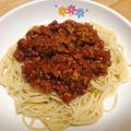 YUKINA♩'s cooksnap of when they made お店の味♡ミートソーススパゲティ.