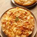 analf's cooksnap of when they made スライスアーモンドと洋梨のケーキ.