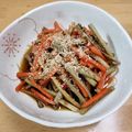 s510225's cooksnap of when they made キンピラゴボウ　お弁当にも.