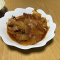 クックQH2EBU☆'s cooksnap of when they made ジュワッとコク旨☆豚肉のトマト炒め.