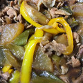クック4FHCPK☆'s cooksnap of when they made 長ネギと豚ひき肉♪マーボー風煮.