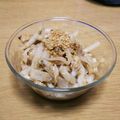 peteco's cooksnap of when they made 簡単！ごはんですよ消費♪大根のおつまみ.
