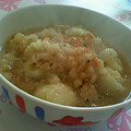 ちょびーす's cooksnap of when they made 揚げ出し里芋の梅おろし煮.