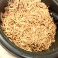 まいこmaman's cooksnap of when they made 豚トロ もやしネギ焼きそば.