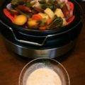 4葉のぶたぶた's cooksnap of when they made 温野菜と簡単絶品チーズソース.