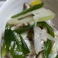 もともととが's cooksnap of when they made ねぎ豚の塩ダレ和え.