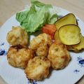 みちちる's cooksnap of when they made ☆塩タラと豆腐の天ぷら☆.