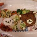 龍青空ママ's cooksnap of when they made 超簡単！リラックマキャラ弁に♪.