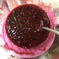 どんこちゃん's cooksnap of when they made ♡冷凍ラズベリーーでレンジジャム♡.
