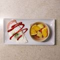 linhua's cooksnap of when they made 朝食に！黄身がハムの上のハムエッグ.