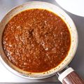 アクセル☆'s cooksnap of when they made 簡単！お好みソースでミートソース☆.