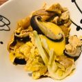 あき☆☆☆☆'s cooksnap of when they made 白菜とシイタケと油揚げの和風卵煮.
