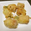 ジョングレ's cooksnap of when they made ちくわの穴にインゲン詰めて天ぷらにしたの.