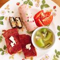 mikko6's cooksnap of when they made ミックスサラダのくるくるブルスケッタ.