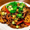 ちゃちゃまる26's cooksnap of when they made ごぼうとれんこんのコチュジャン炒め.