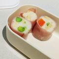 くっくペタ's cooksnap of when they made ポテトサラダのハム巻き☆.