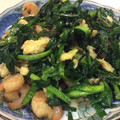 クックM9DCJB☆'s cooksnap of when they made 簡単美味♡エビとニラ玉のあんかけ炒め.