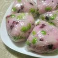 toccot's cooksnap of when they made 彩り弁当＊しば漬けと枝豆のごはん＊.