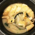 y_u♡'s cooksnap of when they made 大根と油揚げのお味噌汁（大根の葉入り）.