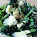 うずしろ's cooksnap of when they made 【 常備菜】大根の葉と油揚げのピリ辛炒め.