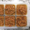 project＊T's cooksnap of when they made トマトたっぷりミートソース★離乳食後期～.
