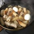 クックBLTENE☆'s cooksnap of when they made 手羽元と大根のお酢煮.