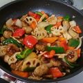 クック8XOA9D☆'s cooksnap of when they made ★肉団子と彩り野菜の甘酢あん★.