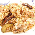 ☆糖質減らしてます☆'s cooksnap of when they made なすとさば缶のねぎ塩炒め☆お弁当にも♪.
