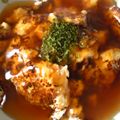 ちなごん♪'s cooksnap of when they made ふわふわおから豆腐の甘酢あんかけ.