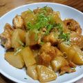 もとぴろ's cooksnap of when they made 母レシピ：鶏肉と大根の煮物.