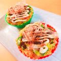 ☆３匹の子ぶた☆'s cooksnap of when they made お弁当に♪レンジでお好み焼き風卵焼き.