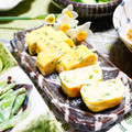 makichihua's cooksnap of when they made ❁ピーマンとハムの卵焼き❁.