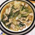 lukumomo's cooksnap of when they made 豚バラと白菜の中華煮物.
