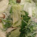 てちゅまる's cooksnap of when they made 白だしで、白菜と豚肉の豆乳鍋（簡単です）.