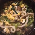 ハローキティちゃん's cooksnap of when they made おひとりさま♪小松菜入りのかきたまうどん.