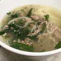 yummy?'s cooksnap of when they made 春菊たっぷりアジアンにゅうめん.