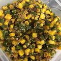 さっくぅぅ's cooksnap of when they made ピーマンとコーンの、食べるフリカケ☆.