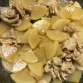 オールボン's cooksnap of when they made 豚バラ大根☆味噌風味の炒め煮で♪.