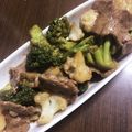 rinsworld's cooksnap of when they made 牛肉とブロッコリーのオイスターソース.