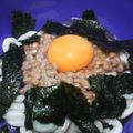 ニックとマリ's cooksnap of when they made 簡単☆納豆うどん.
