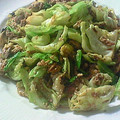 ｺｱﾗ's cooksnap of when they made ☆簡単☆マグロフレークとキャベツ炒め.