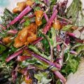 ゆまつは's cooksnap of when they made ♡鶏皮と水菜のピリ辛マヨサラダ♡.
