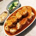 晴～♪'s cooksnap of when they made シンプルな鶏挽肉の信田巻き♡.