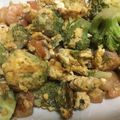 SRO1214's cooksnap of when they made 冷凍海老とブロッコリーと卵のバター炒め.