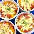 ふたごゆき's cooksnap of when they made 簡単☆かぼちゃとトマトのチーズ焼き.
