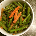kokoli's cooksnap of when they made いんげんとにんじんのごま和え.
