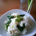 ks88's cooksnap of when they made あさりと菜の花の炊き込みご飯.